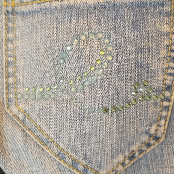 NWT Seven7 Women's Boot Cut Jeans Size 25 Color Light Blue - Picture 6 of 7